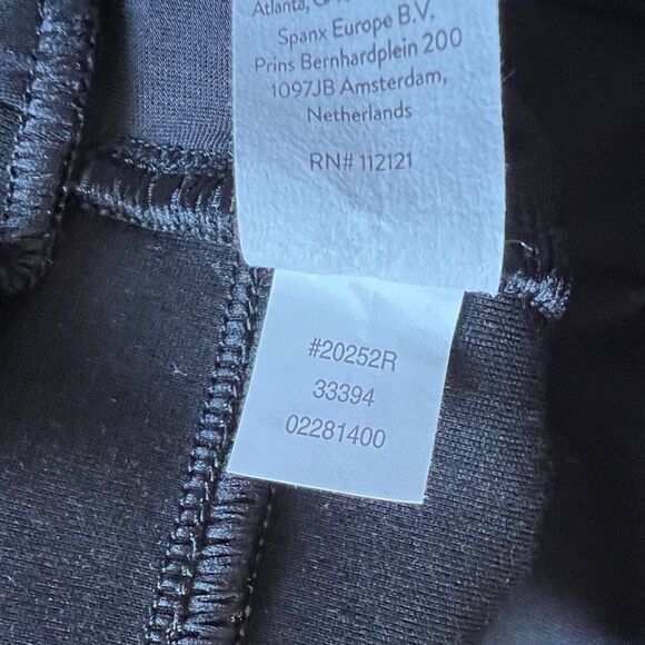 Spanx The Perfect Pant Size 1X Black Hi-Rise Flare Office Career Dress Pants - Picture 7 of 10